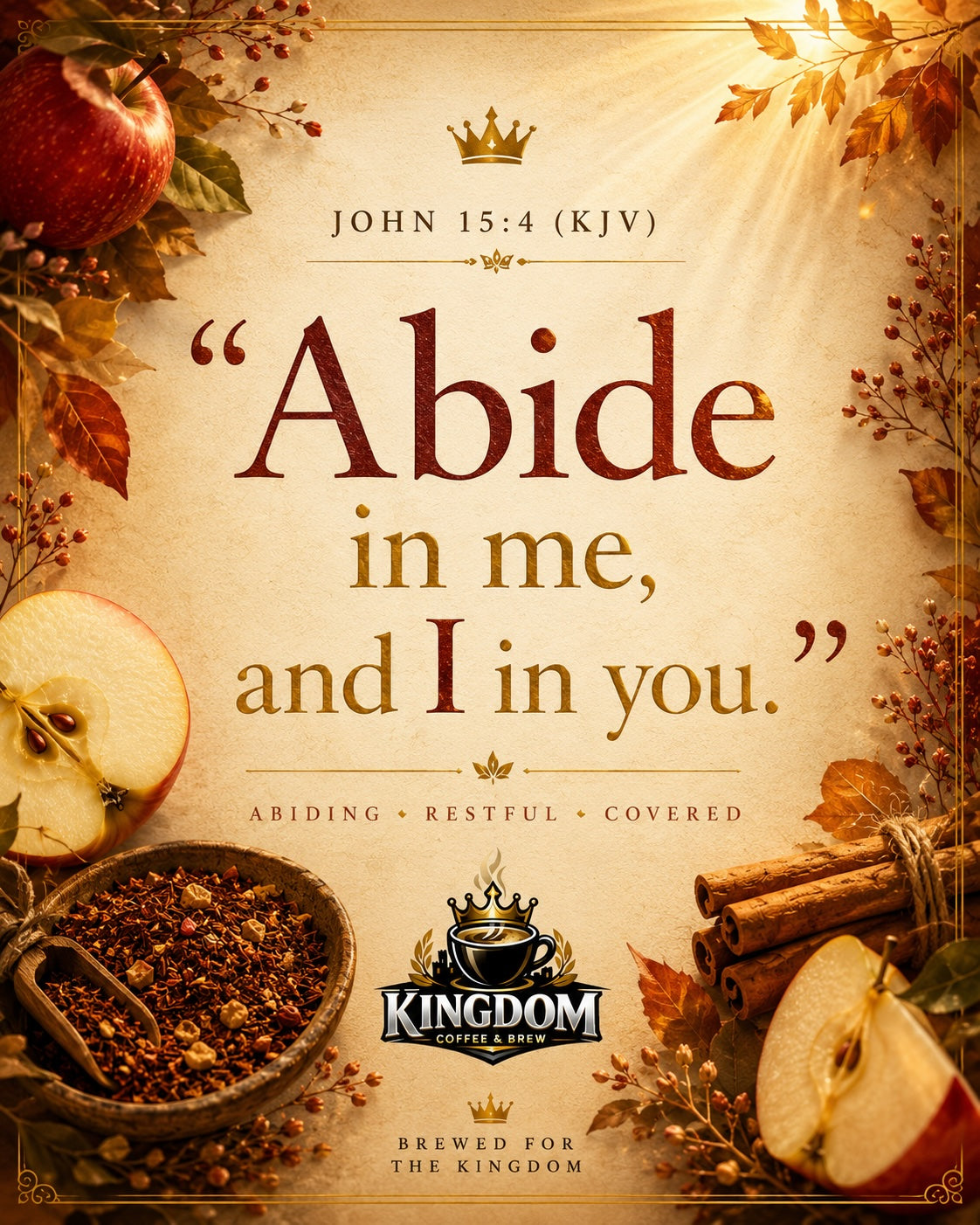 Abide™ | Apple Cider Rooibos Tea
