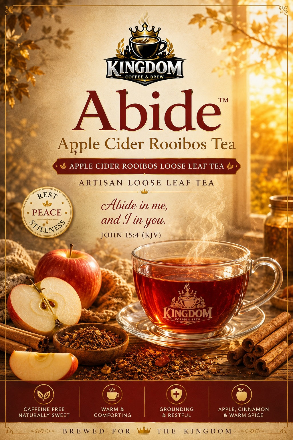 Abide™ | Apple Cider Rooibos Tea