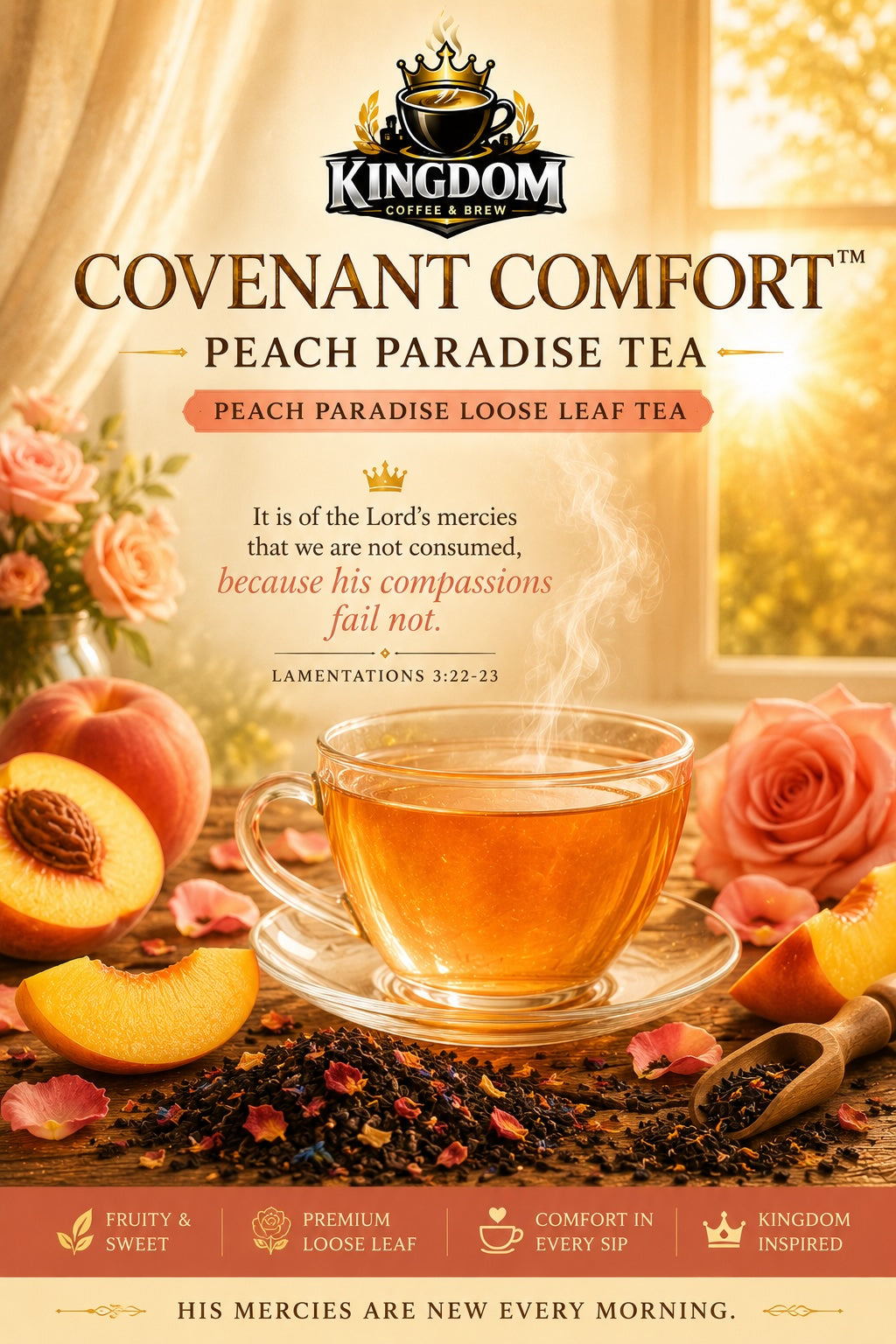 Covenant Comfort™ | Peach Paradise Tea