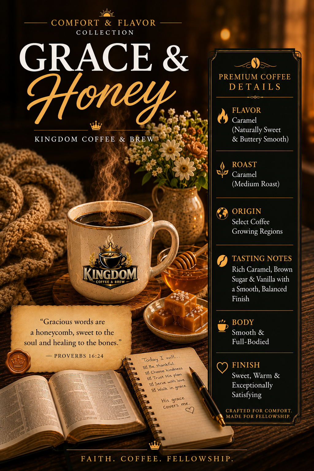 Grace & Honey | Caramel Coffee