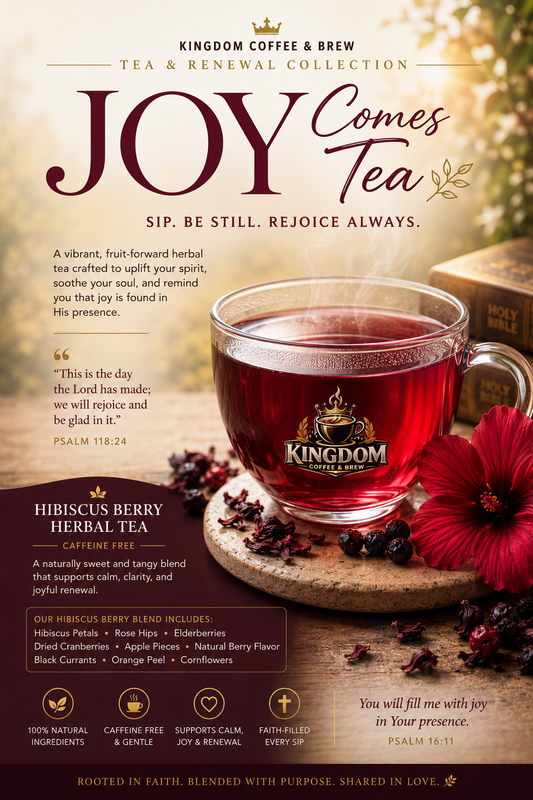 Joy Comes Tea | Hibiscus Berry Herbal Tea