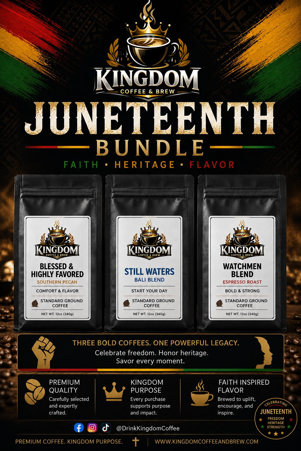 Juneteenth Coffee Bundle (Standard Ground)