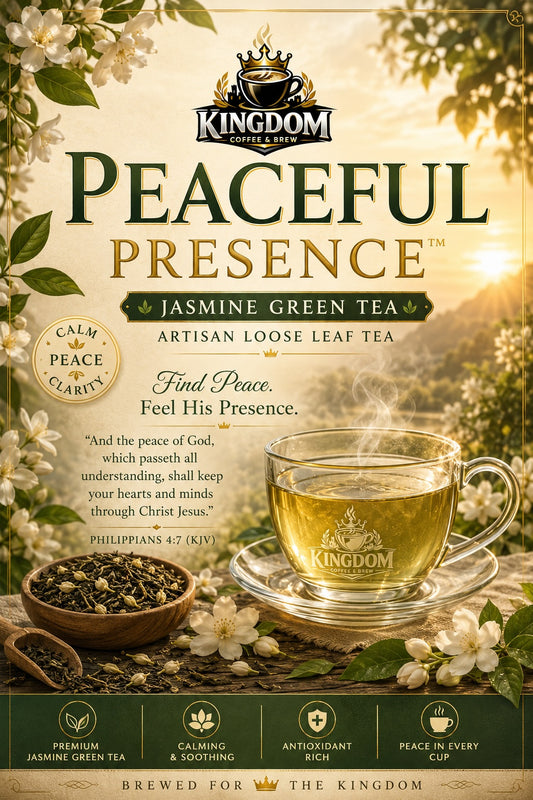 Peaceful Presence™ | Premium Jasmine Green Tea