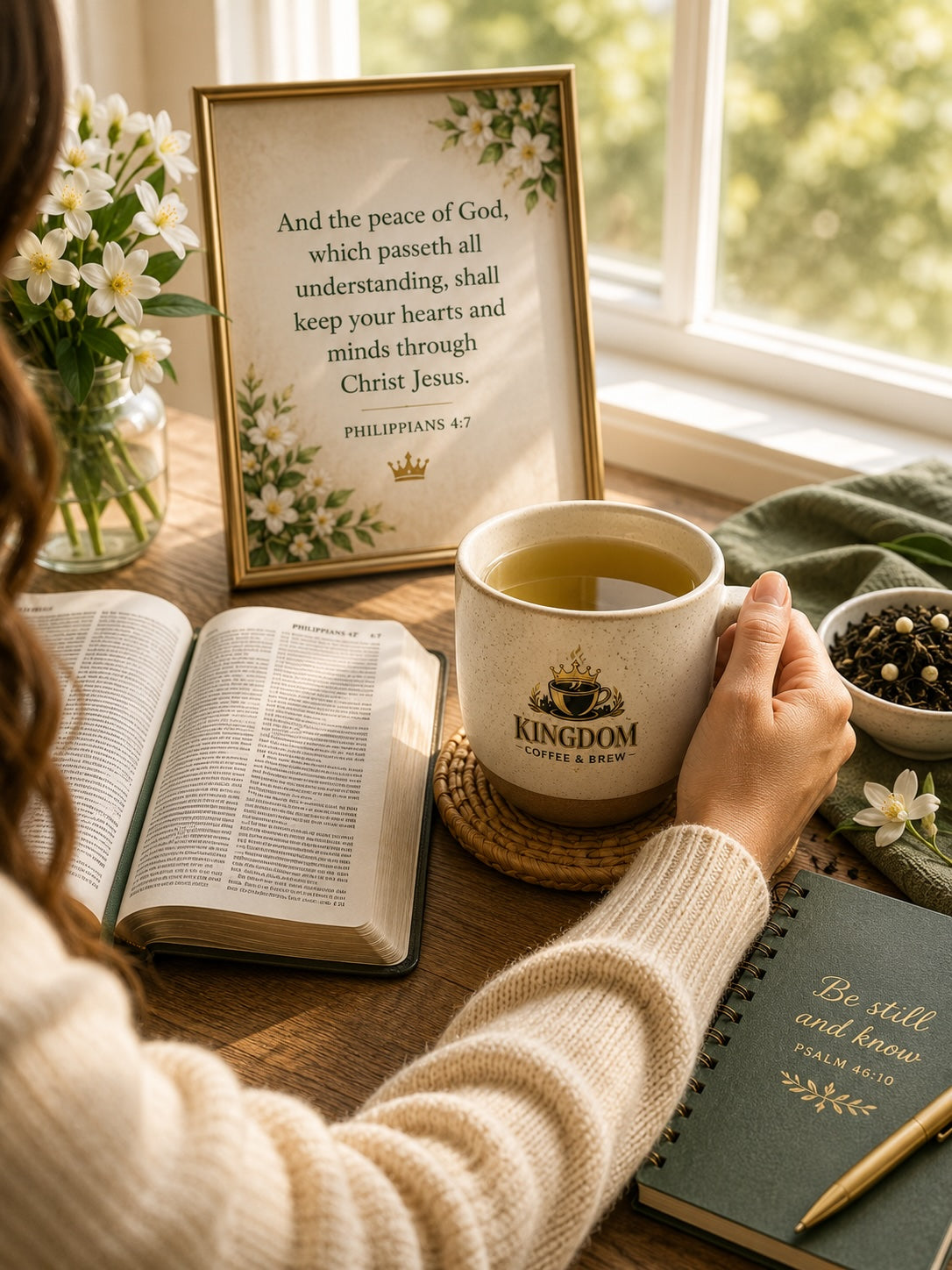 Peaceful Presence™ | Premium Jasmine Green Tea