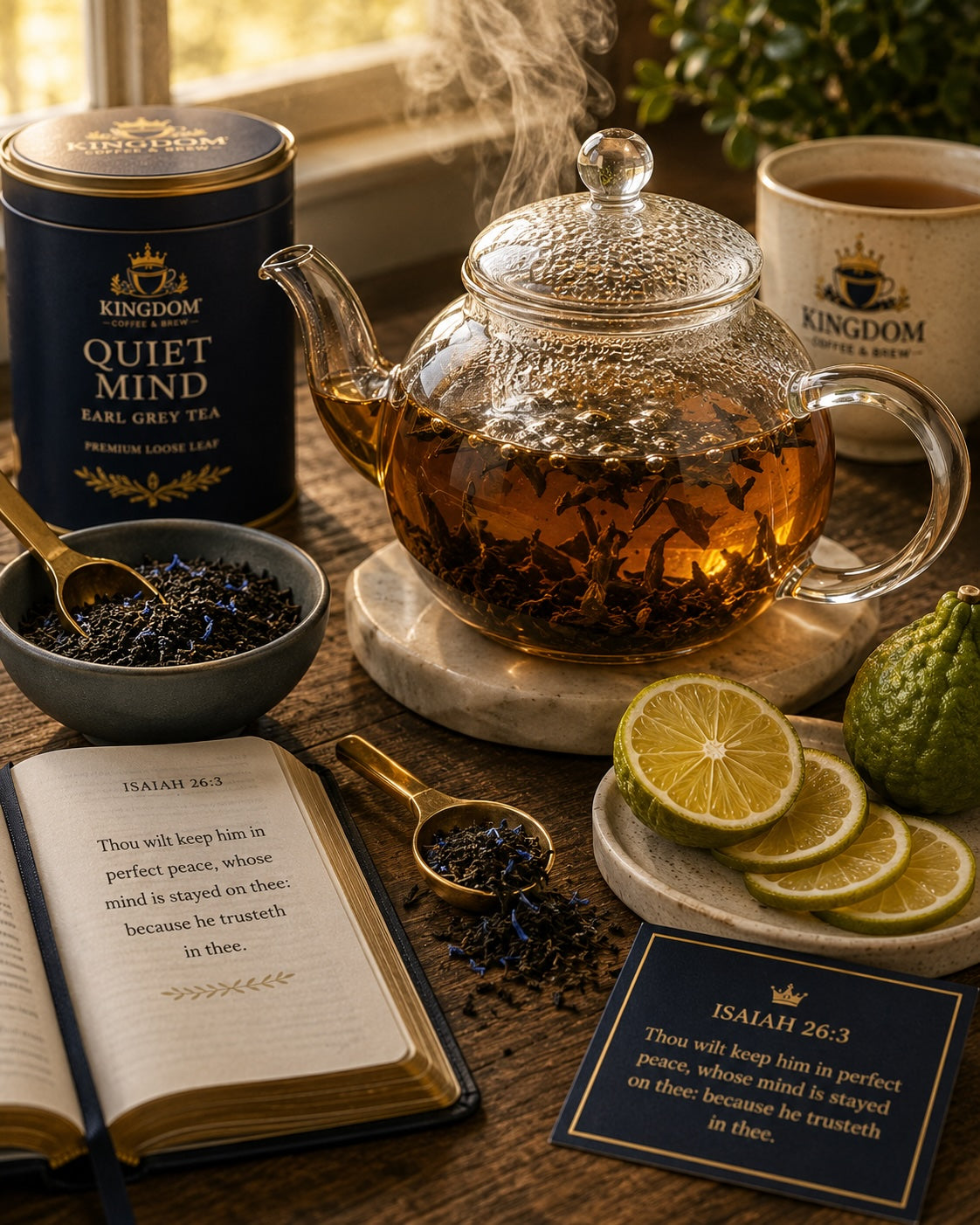 Quiet Mind™ | Premium Earl Grey Tea