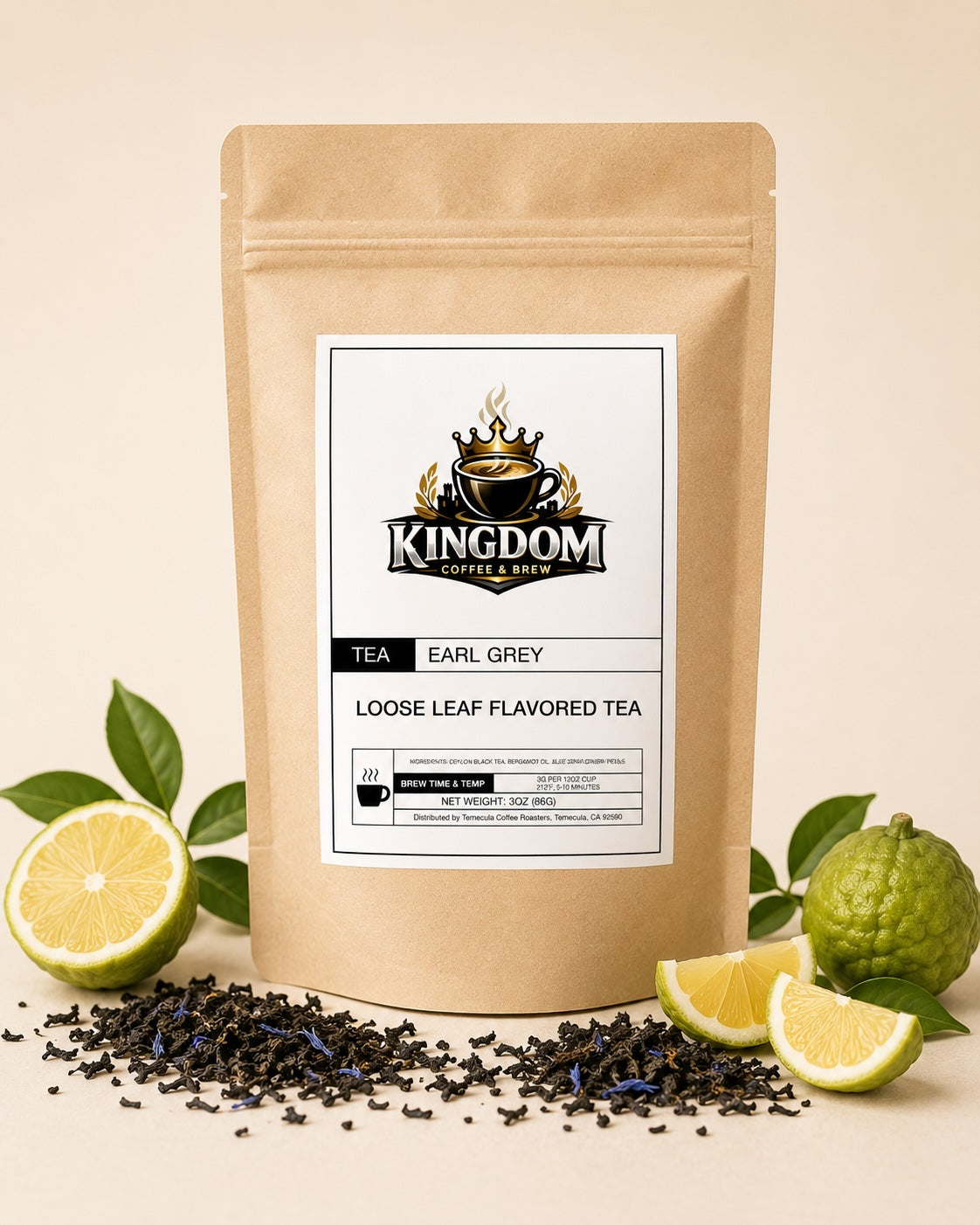 Quiet Mind™ | Premium Earl Grey Tea