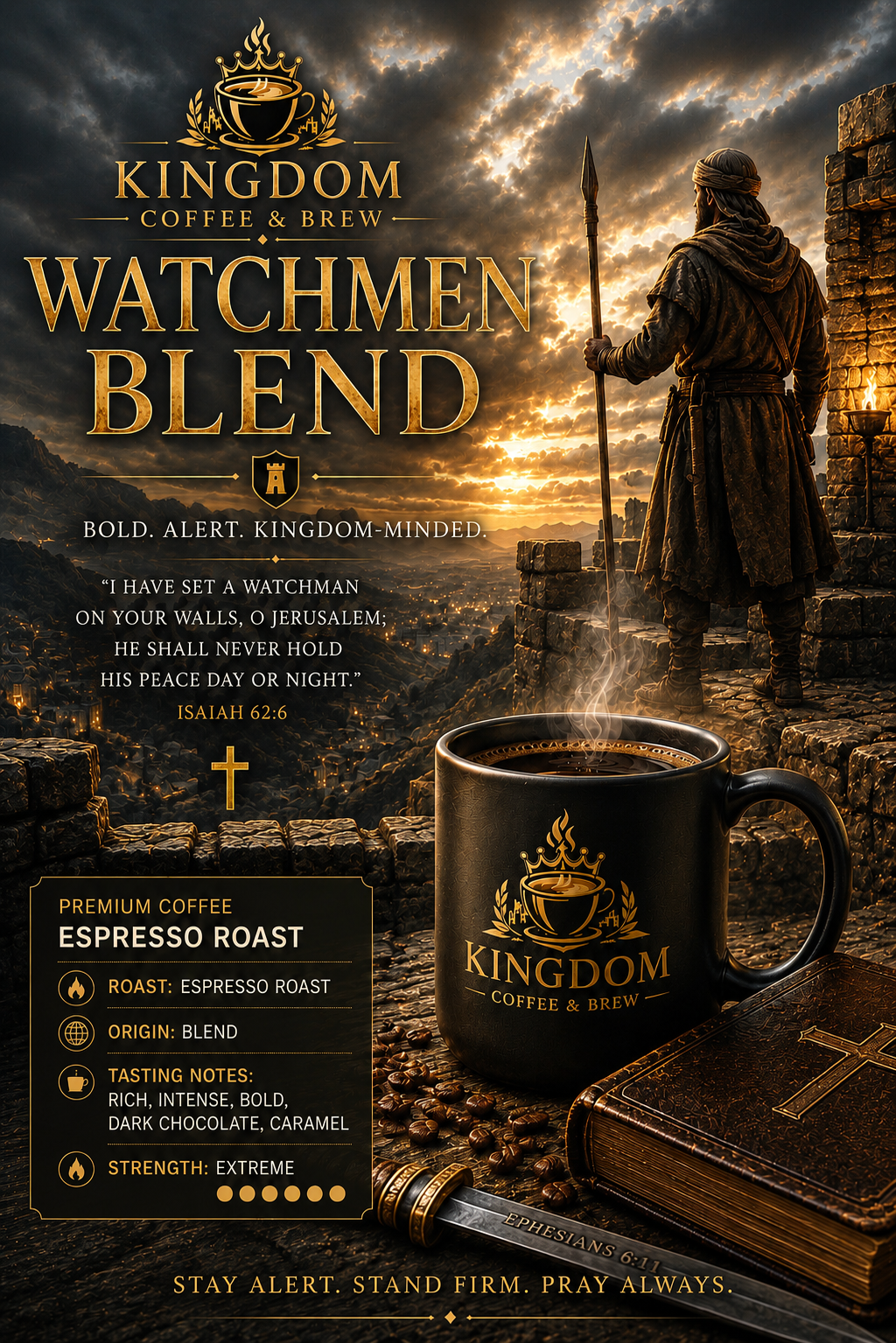 Watchmen Blend | Espresso Roast Coffee